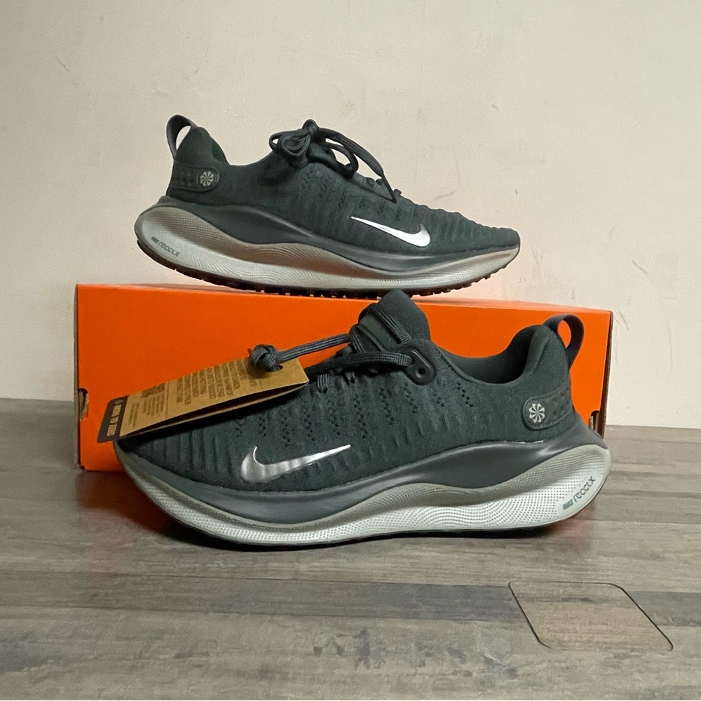 Nike ReactX Infinity Run 4 Green Jade Running Shoes DR2670-304 Women's NEW